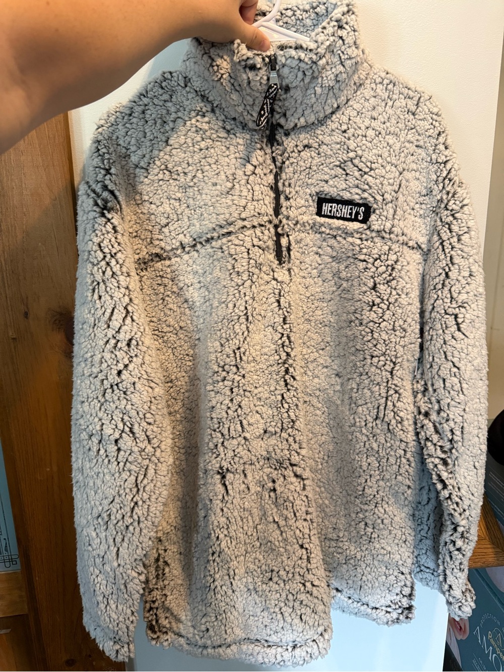 Women’s Hersheys Sherpa Zip-Up Pullover